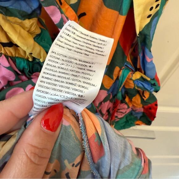 Farm Rio Fruit Landscape Midi Dress - Picture 7 of 8